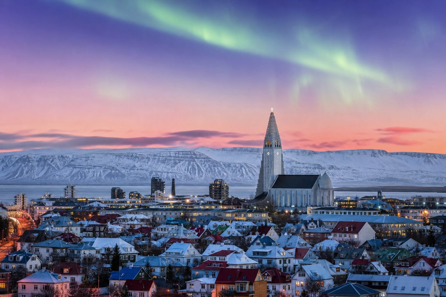 Weekend a Reykjavik: Guida per un Viaggio tra Aurora e Geyser