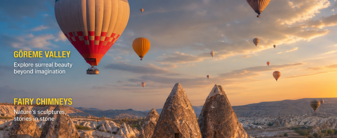 Tour e biglietti per la Cappadocia in mongolfiera