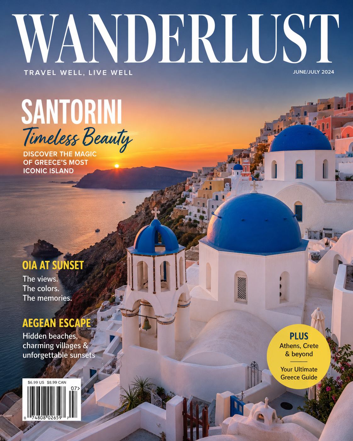 Tour e biglietti per Santorini e il tramonto a Oia
