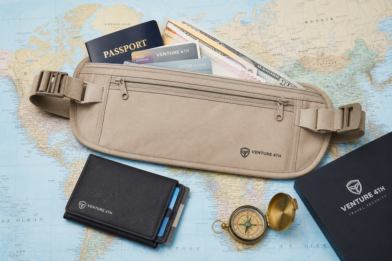 Travel Gear: portafogli e cinture portasoldi da viaggio — i migliori antifurto