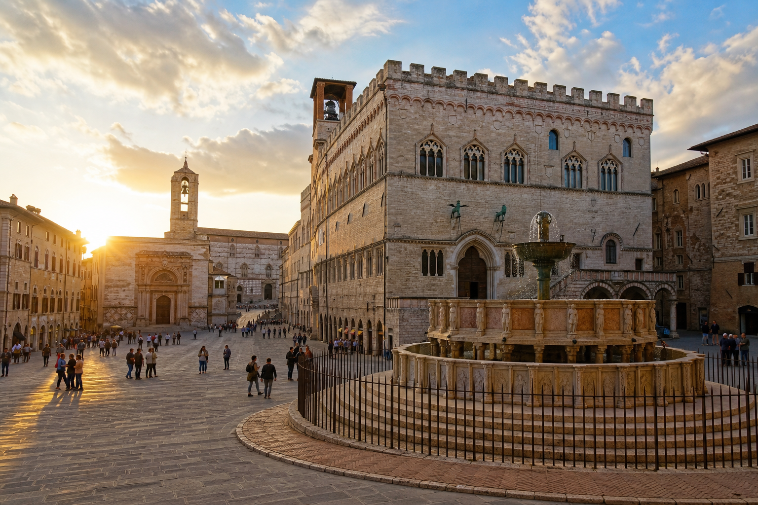 Perugia Piazza IV Novembre Fontana Maggiore