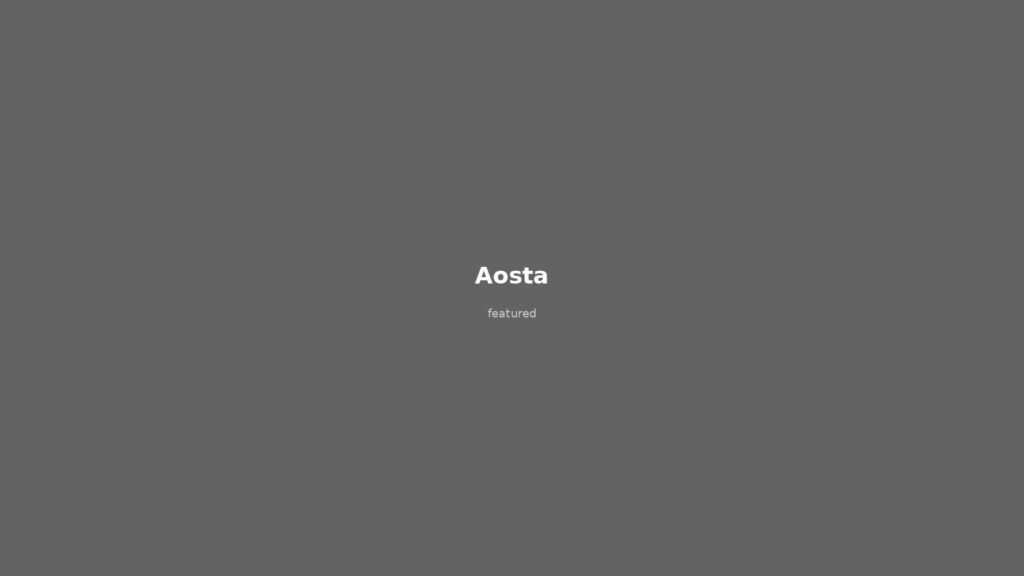 Arco Augusto Aosta