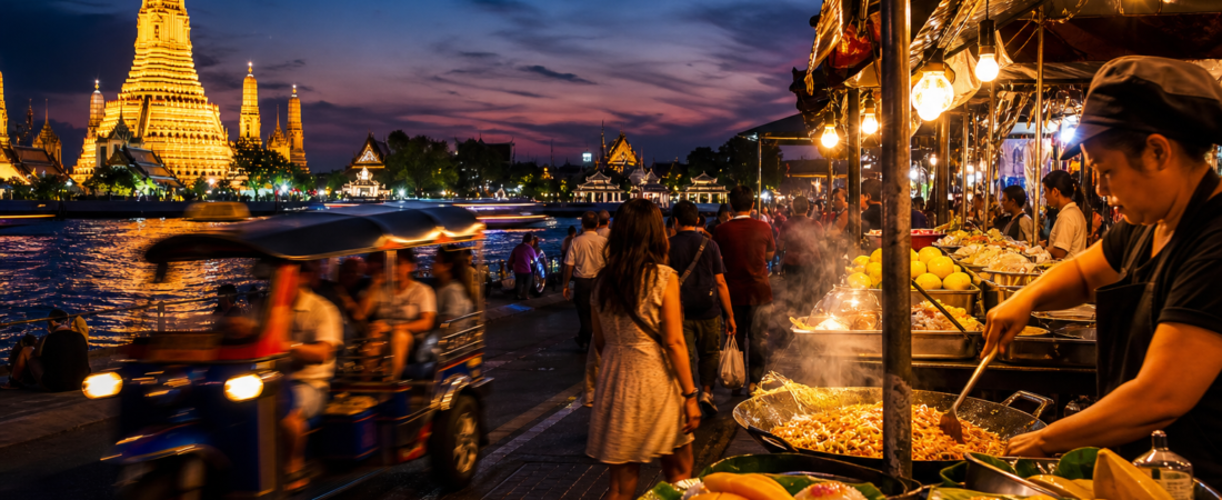 Itinerario a Bangkok: tra templi d’oro e street food
