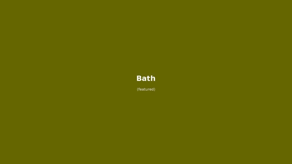 Roman Baths Bath