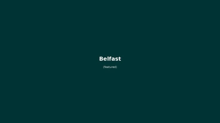 Belfast in solitaria: guida tra Titanic, murales, pub e muri della pace