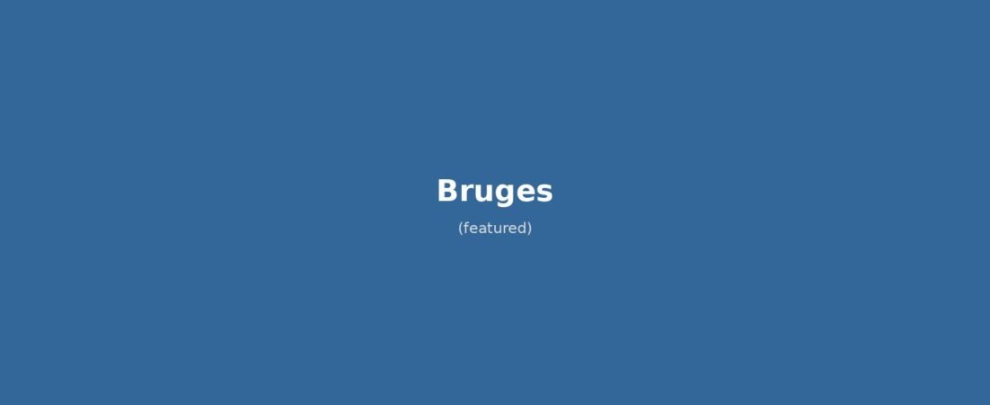 Bruges in solitaria: guida alla città fiamminga tra canali, cioccolato e storia medievale