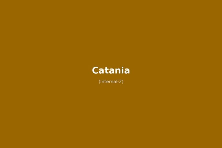 Errori da evitare a Catania