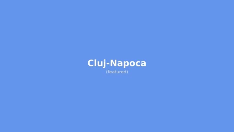 Cluj Napoca in solitaria: guida alla transilvana senza auto