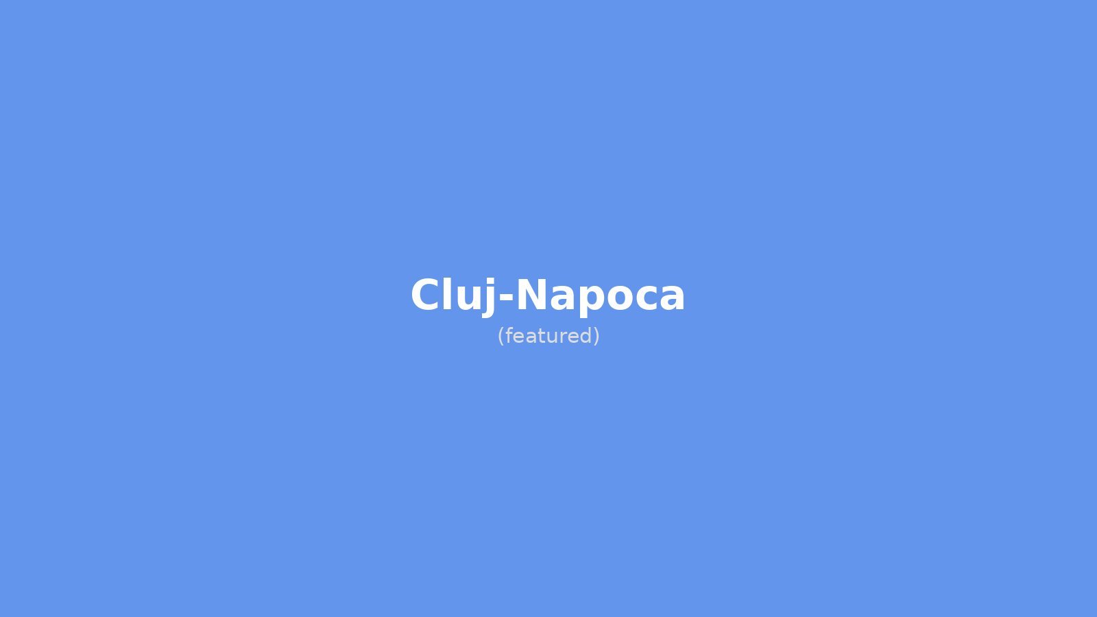 Cluj Napoca in solitaria: guida alla transilvana senza auto