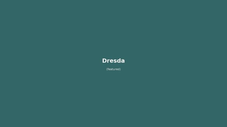 Dresda in solitaria: guida senza auto tra barocco, Elba e rinascita nella Firenze tedesca