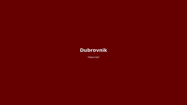 Dubrovnik in solitaria: arrivo in treno, Stradun e mura cittadine — guida senza auto alla perla dell’Adriatico