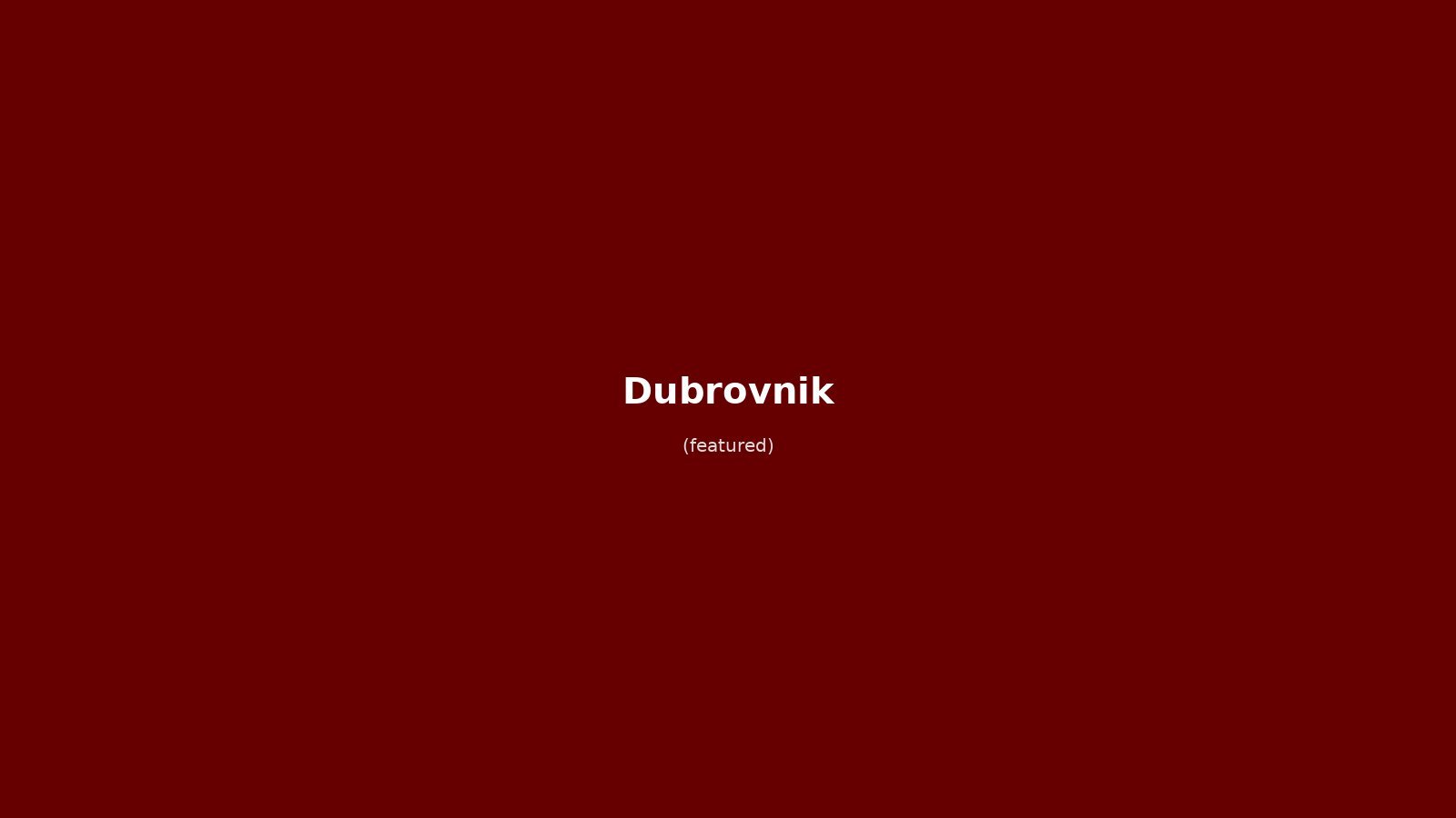 Dove dormire a Dubrovnik: guida ai migliori quartieri e hotel
