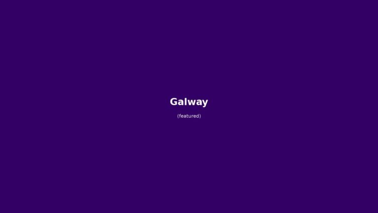 Galway in solitaria: arrivo in treno da Dublino, musica irlandese, Claddagh e costa atlantica — guida senza auto