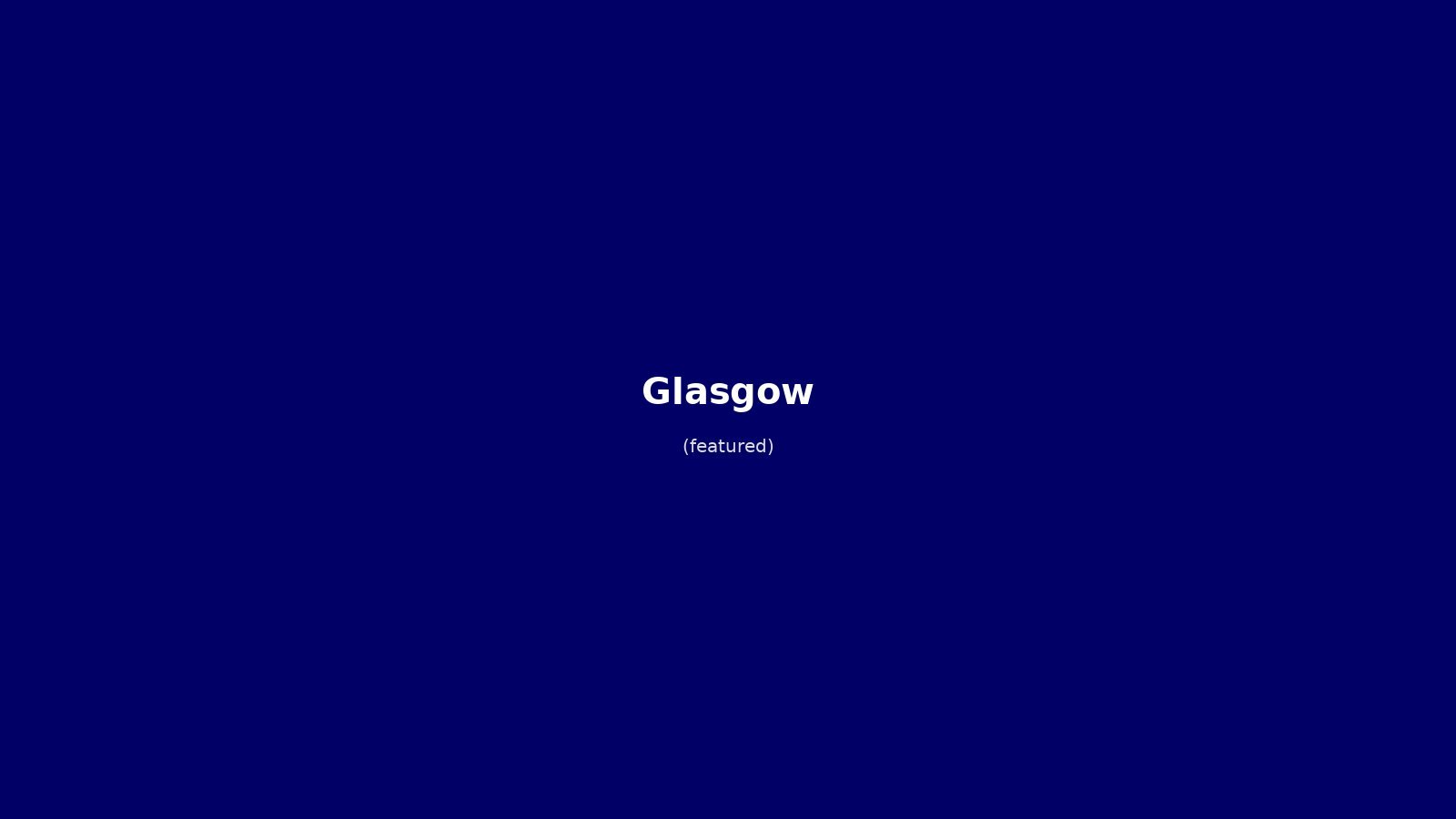 Dove dormire a Glasgow: guida ai migliori quartieri e hotel