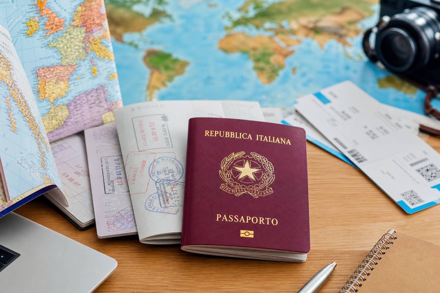 Guida ai visti di viaggio per cittadini italiani: tutto quello che serve