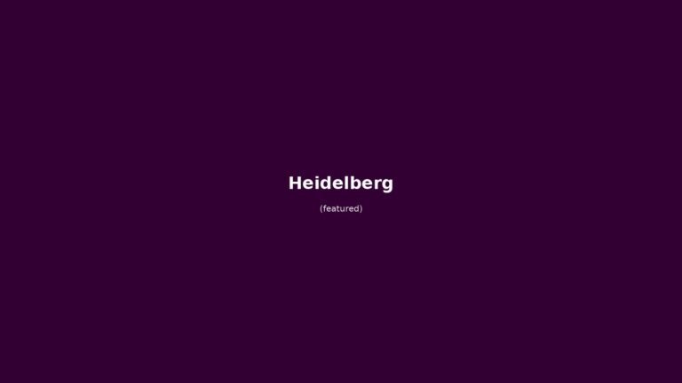 Heidelberg in solitaria: castello romantico, Philosophenweg e Altstadt — guida senza auto nella città universitaria tedesca