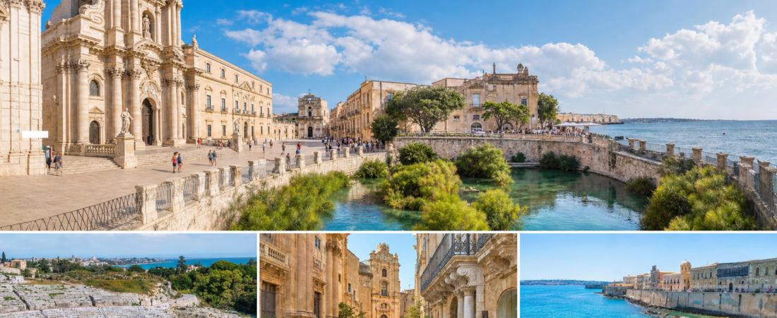 Siracusa in solitaria: arrivo in treno, Ortigia, Neapolis e street food siciliano — guida senza auto