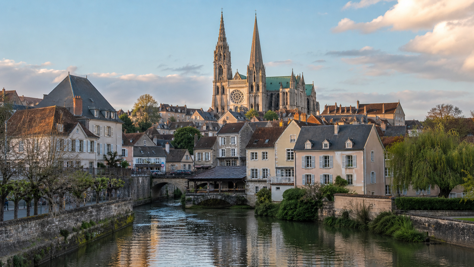 Chartres in solitaria: guida senza auto tra cattedrale e vetrate