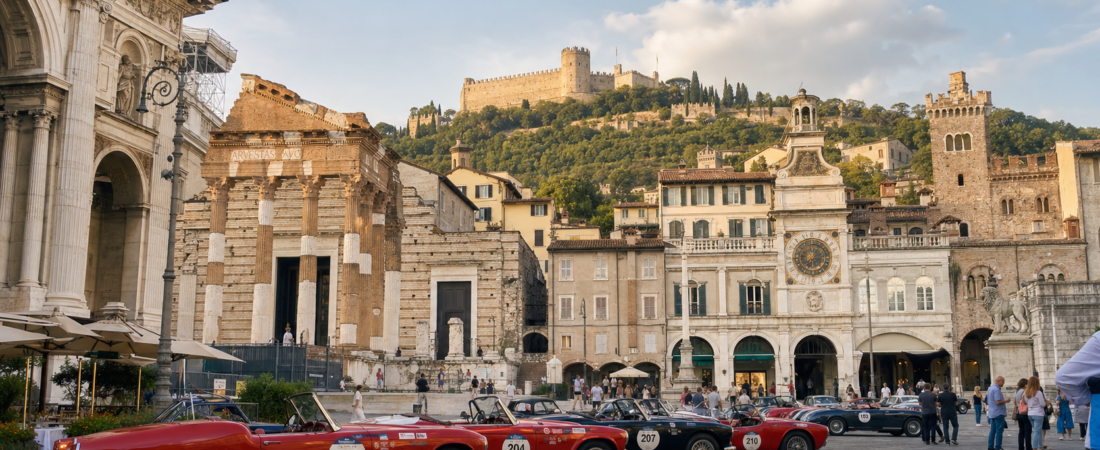 Brescia in solitaria: guida senza auto tra Capitolium e Mille Miglia