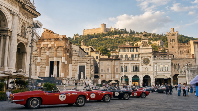 Brescia in solitaria: guida senza auto tra Capitolium e Mille Miglia