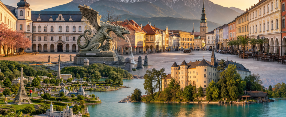 Klagenfurt in solitaria: guida senza auto tra lago Wörthersee e Lindwurm