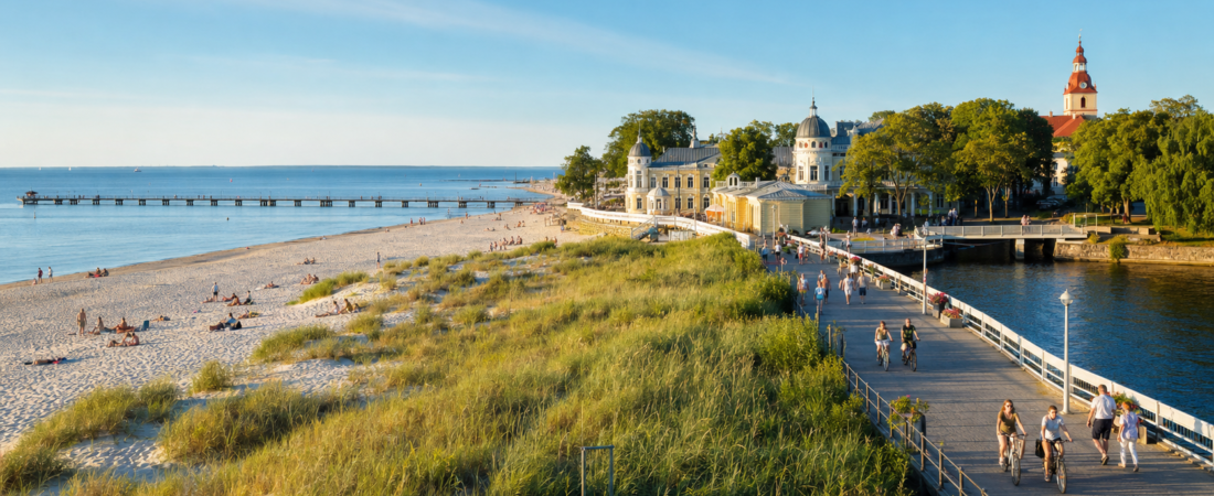 Pärnu in solitaria: guida senza auto tra spiaggia, fango termale e Estonia