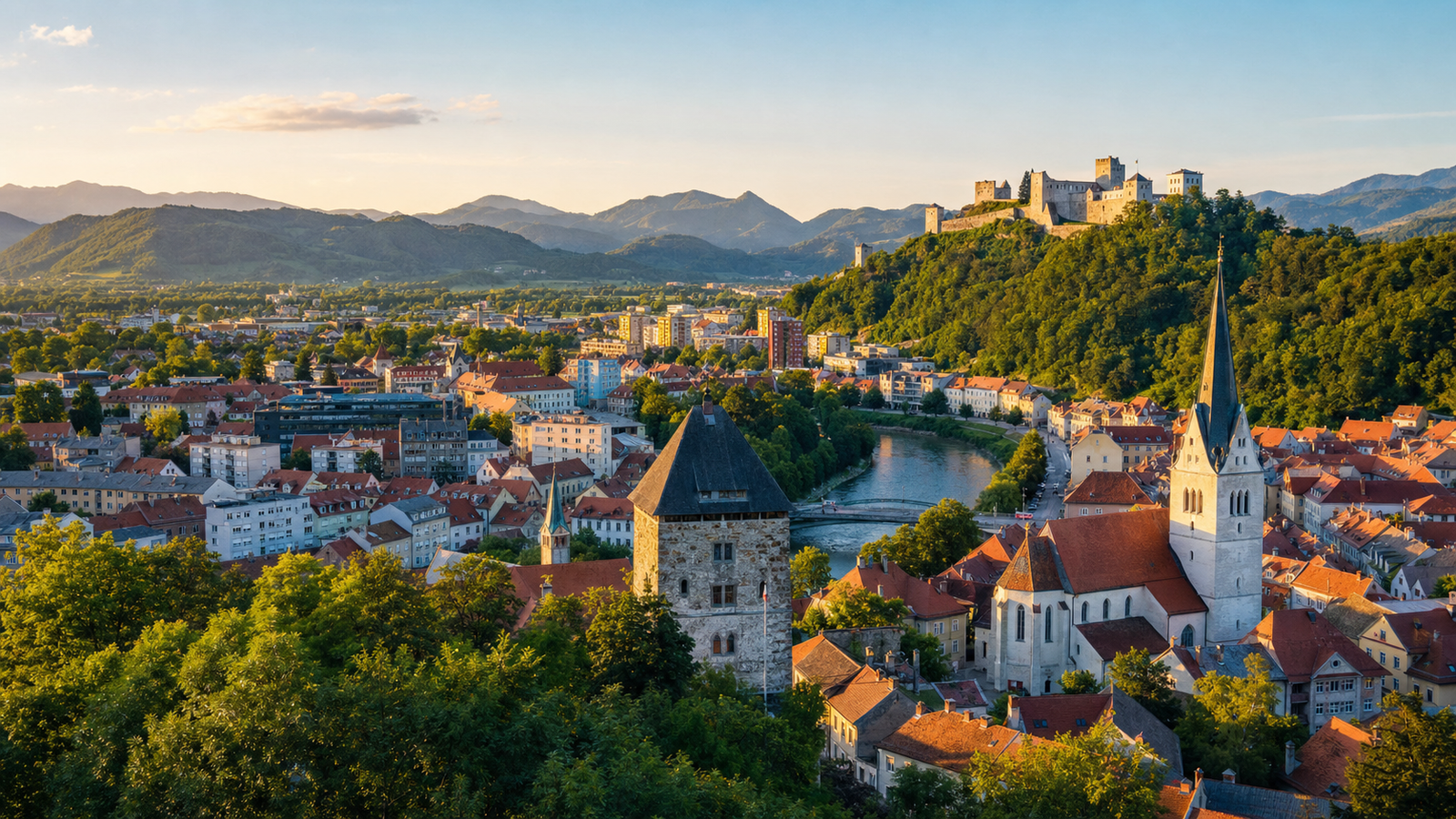 Celje in solitaria: guida senza auto tra castello dei Conti e Stiria slovena