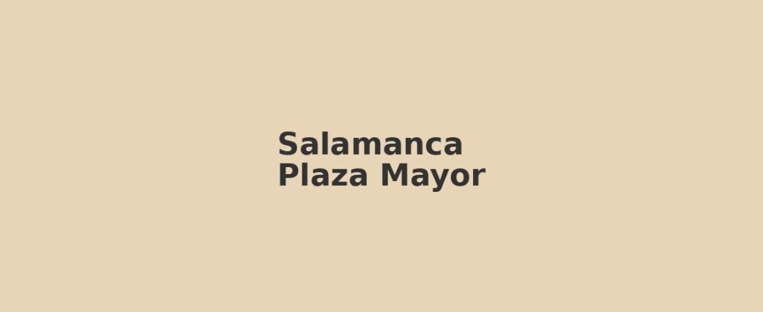 Salamanca in solitaria: guida senza auto tra Plaza Mayor, Università e tapas