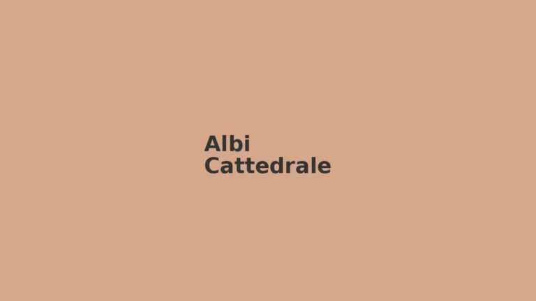 Albi in solitaria: guida senza auto tra cattedrale e Toulouse-Lautrec