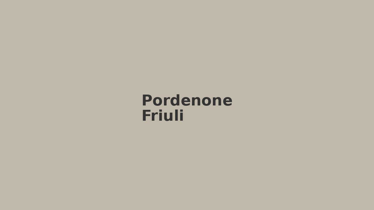 Pordenone in solitaria: guida senza auto tra Friuli e arte