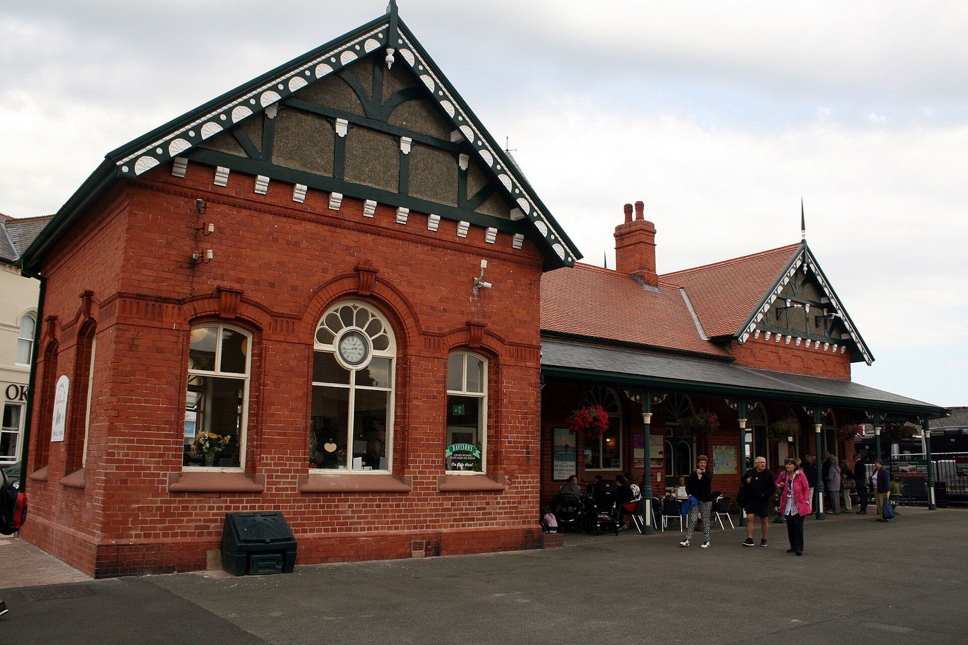 Stazione di Port Erin sulla Isle of Man Steam Railway