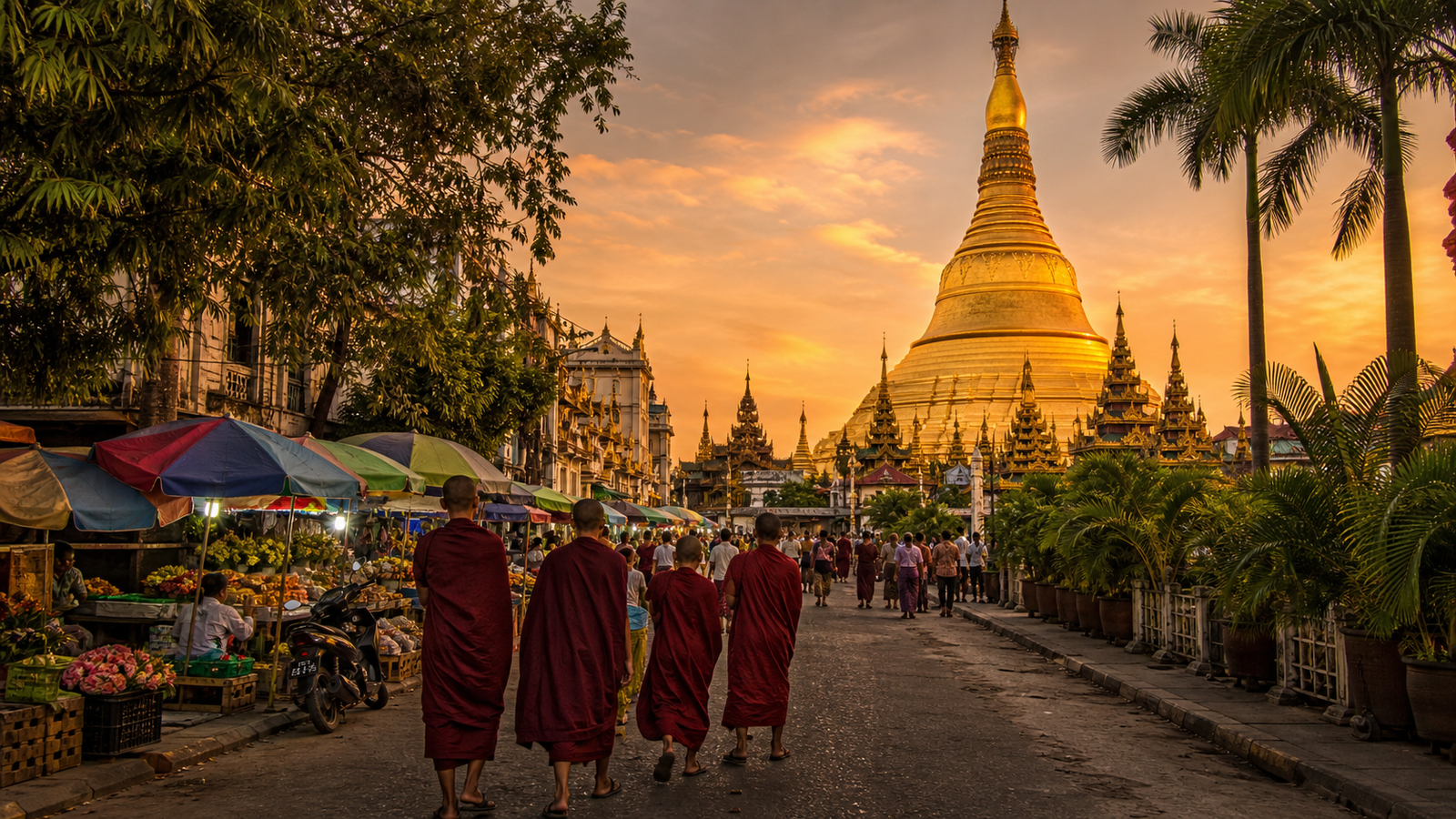 Itinerario a Yangon: la Birmania autentica