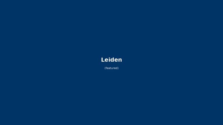 Leiden in solitaria: guida senza auto tra canali, musei e università nei Paesi Bassi