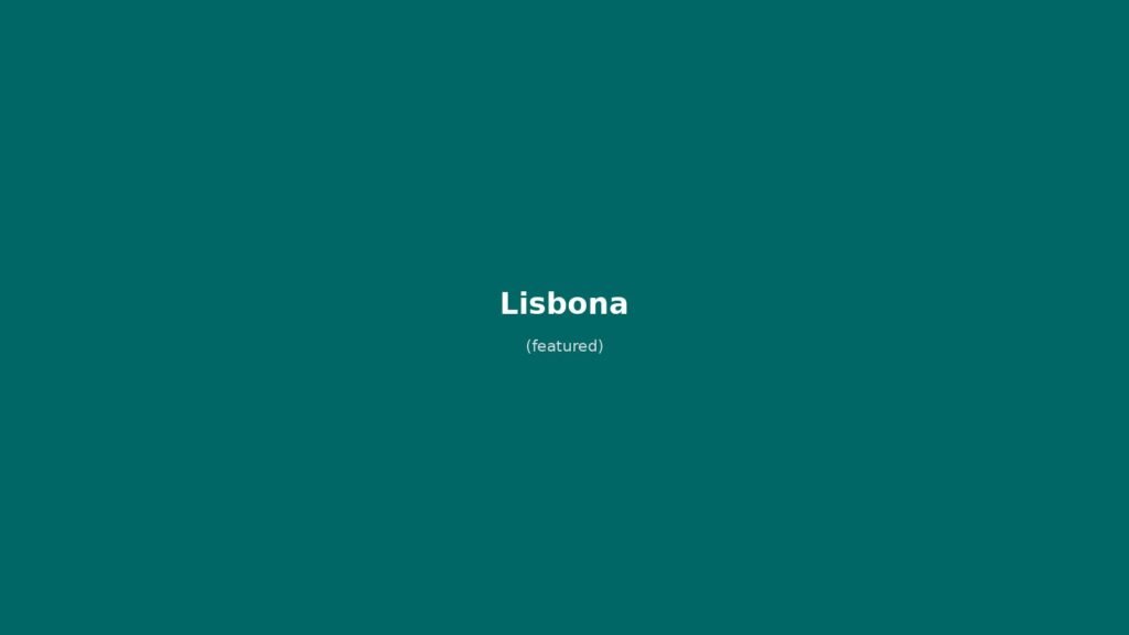 Belem e Torre Lisbona