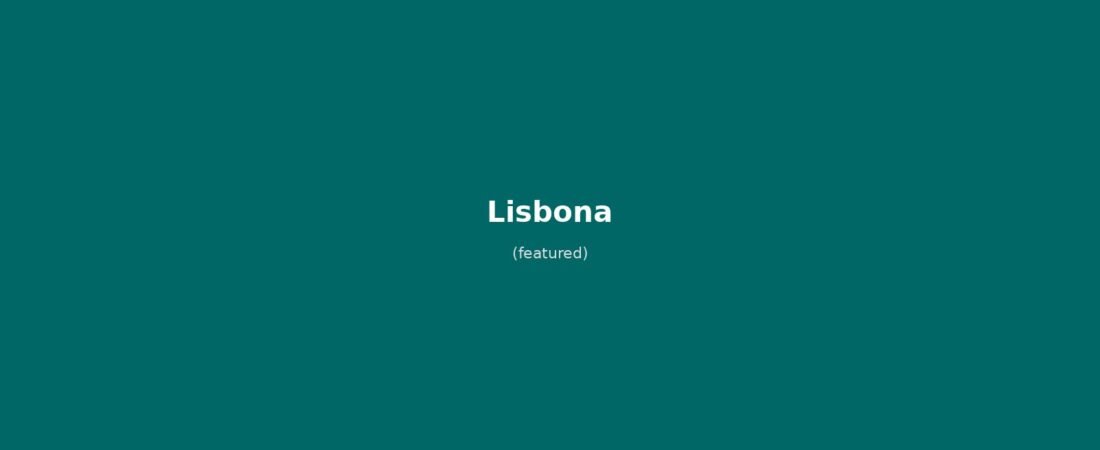 Lisbona in solitaria: guida completa tra pastéis de nata, tram e mare