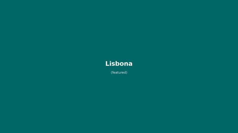 Lisbona in solitaria: guida completa tra pastéis de nata, tram e mare
