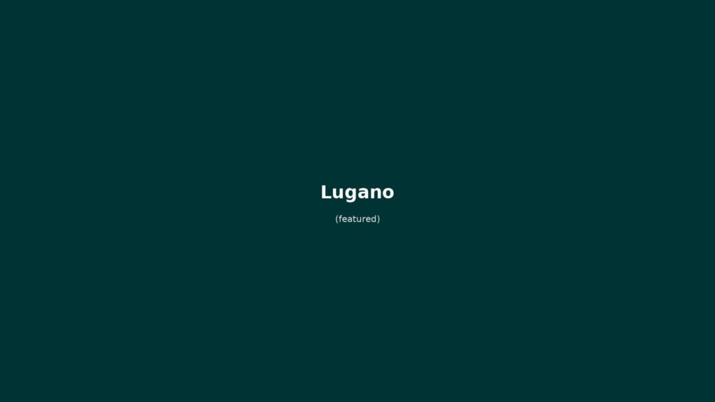 Lago Lugano e Parco Ciani