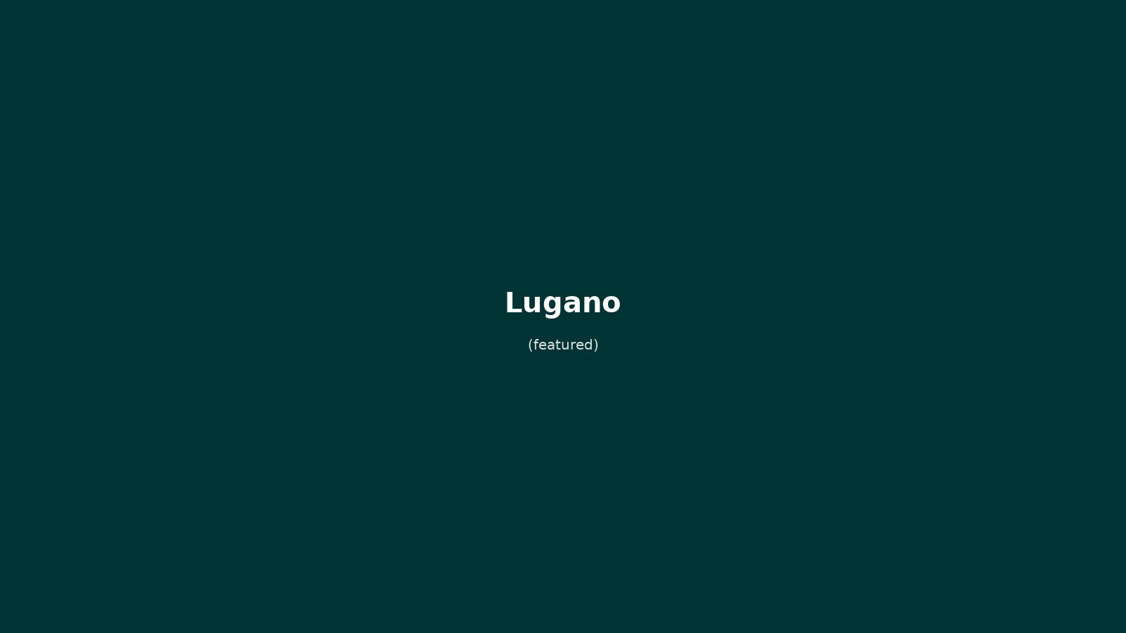 Lugano in solitaria: guida senza auto tra lago, montagna e cultura ticinese