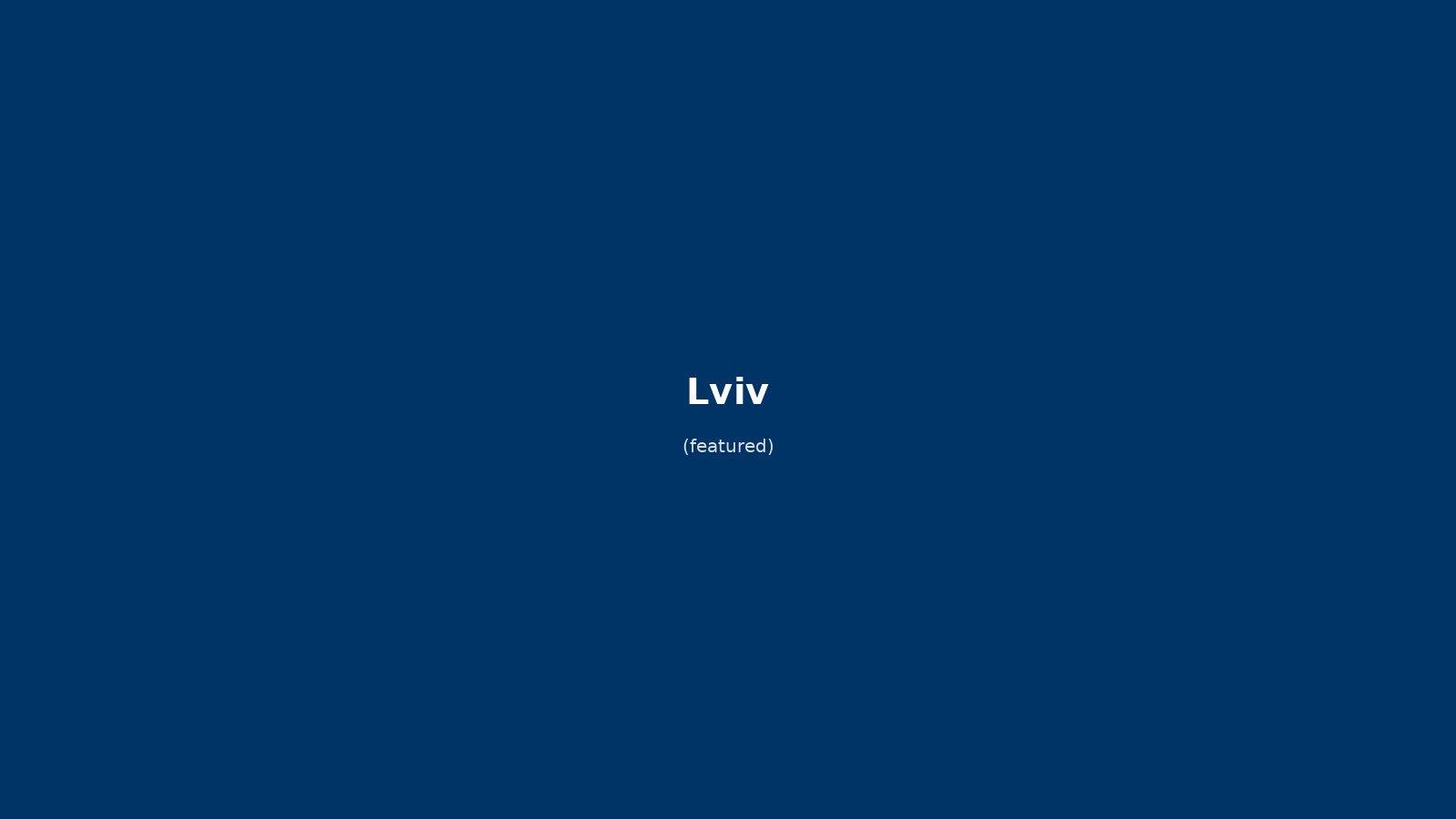 Lviv in solitaria: guida senza auto tra caffè, cioccolato e storia ucraina