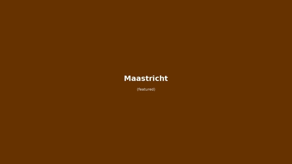 Vrijthof Maastricht
