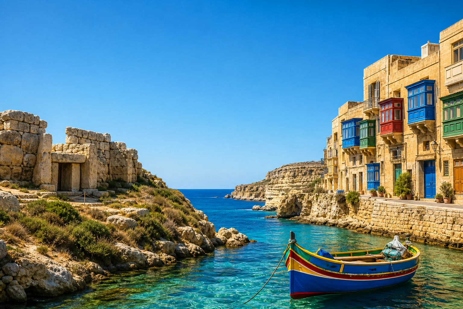 Cosa fare a Malta: templi, mare e lingua unica