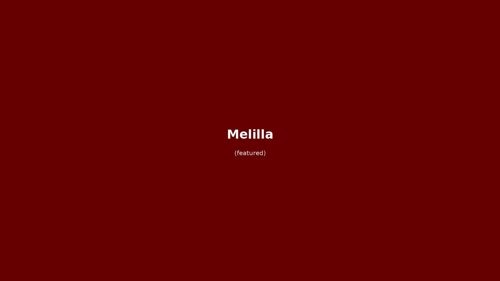 Melilla in solitaria: guida senza auto tra modernismo, Mediterraneo e Africa