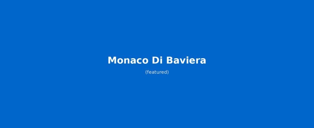Monaco di Baviera in Solitaria – Guida Completa per il Viaggiatore Solitario