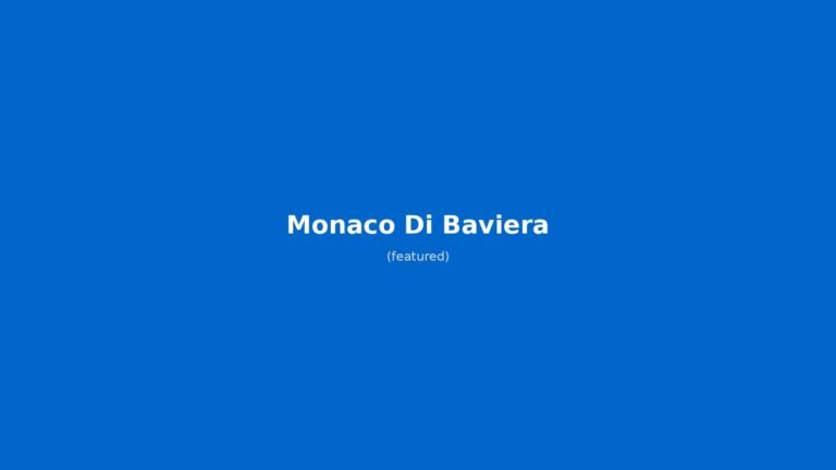 Monaco di Baviera in Solitaria – Guida Completa per il Viaggiatore Solitario