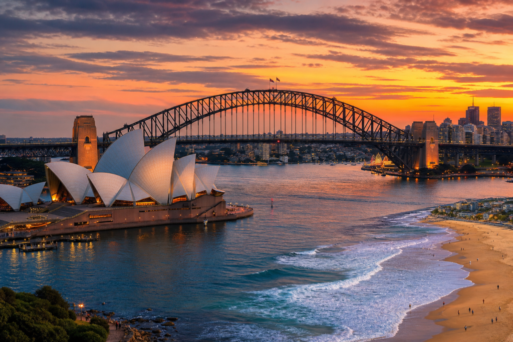 Opera House e Harbour Bridge