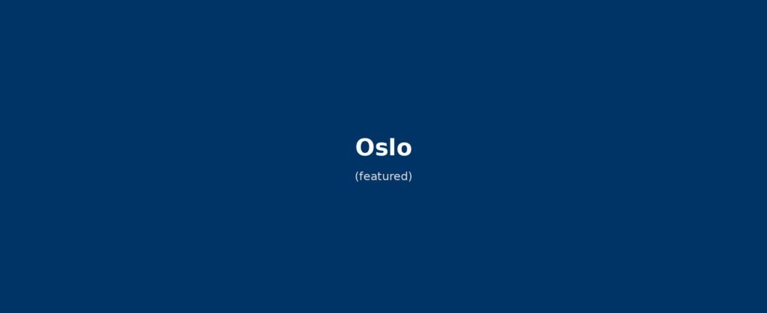 Oslo in solitaria: guida completa per un viaggio da solo nella capitale norvegese