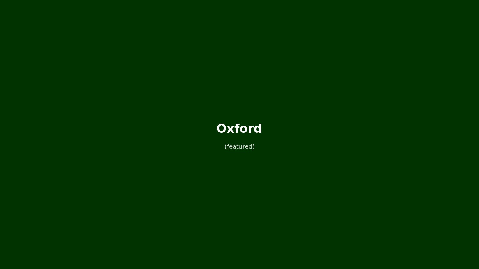 Oxford in solitaria: arrivo in treno da Londra, Christ Church, Bodleian Library e punting — guida senza auto