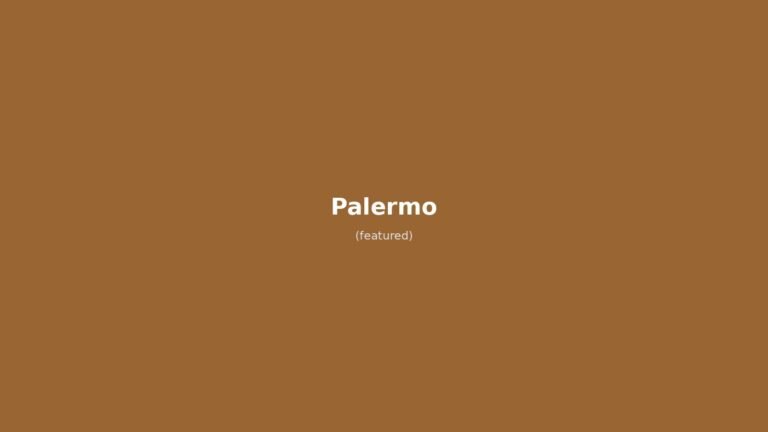 Palermo in solitaria: Guida Completa tra Storia, Mercati e Sapori Normanni