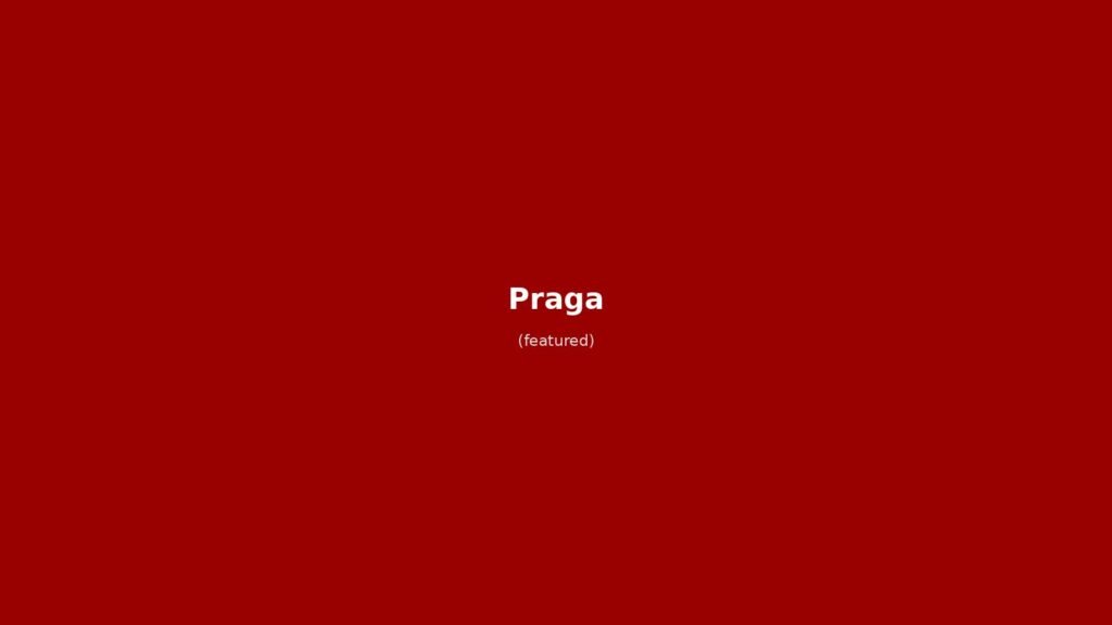 Ponte Carlo e Castello Praga