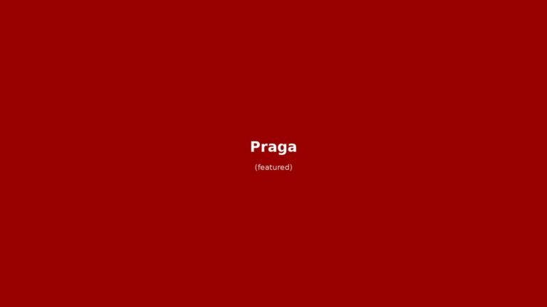 Praga in solitaria: guida alla capitale ceca senza auto tra castello, birra e leggende